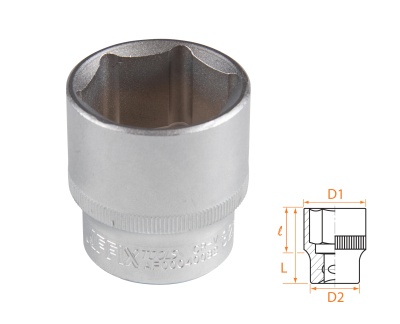 AF00040032 AFFIX Головка торцевая стандартная шестигранная 1/2"
