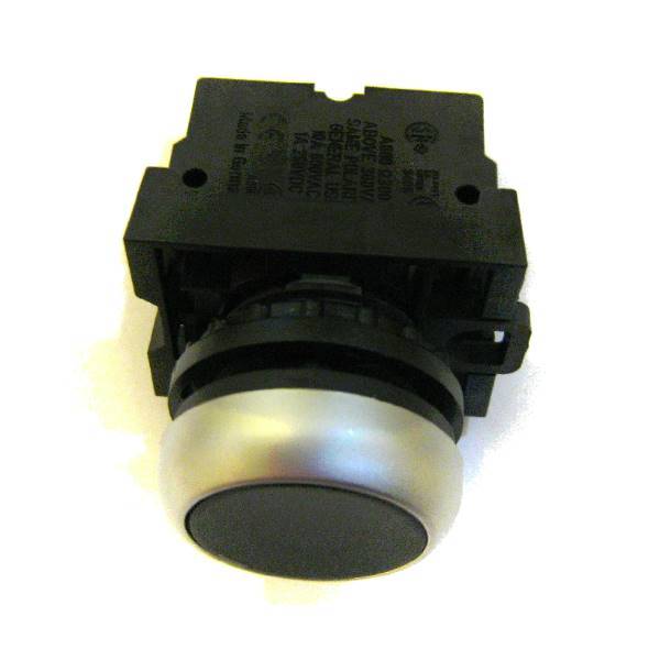 B2157 Кнопка трехконтактная черная