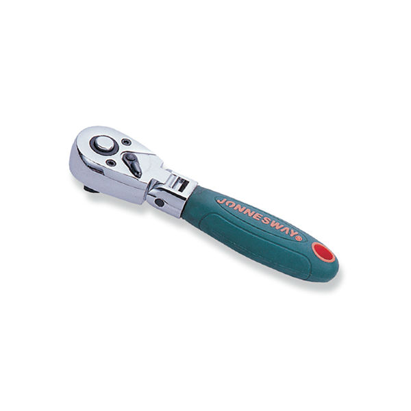 Jonnesway R4202 ТРЕЩОТКА КОРОТКАЯ С ШАРНИРОМ 36 ЗУБЦОВ 1/4DR