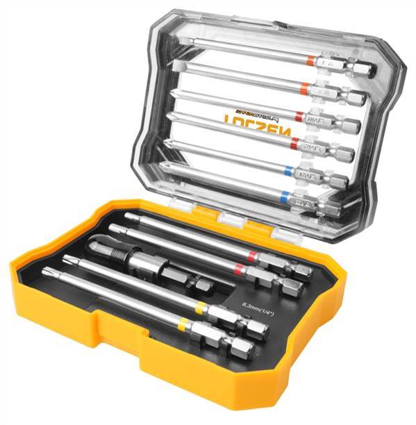 Набор вставок (бит) 1/4" PH PZ Hex Torx Slotted 11 предметов TOLSEN TT20375