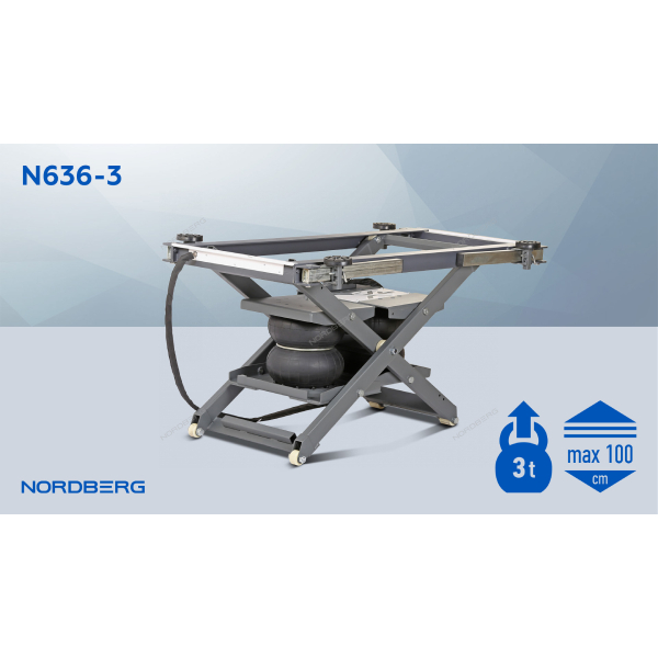 NORDBERG N636-3 Подъемник мобильный мини