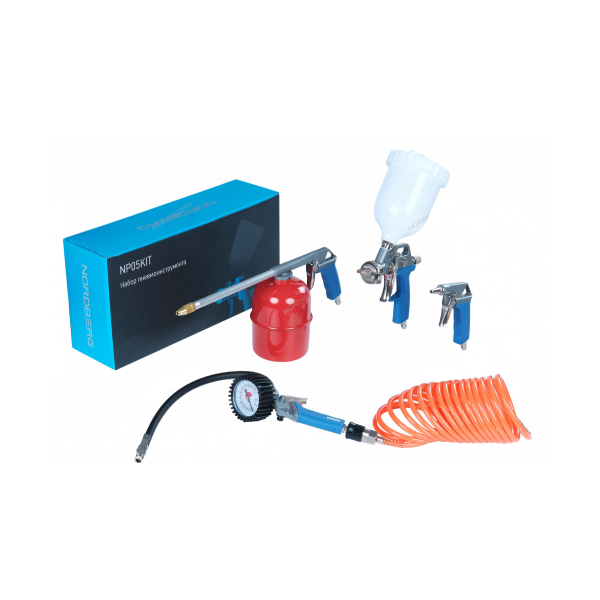 NORDBERG NP05KIT Набор пневмоинструмента 5 предметов