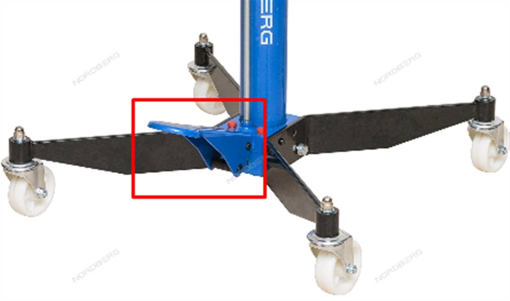 Педаль для N3410 NORDBERG N3410#PEDAL