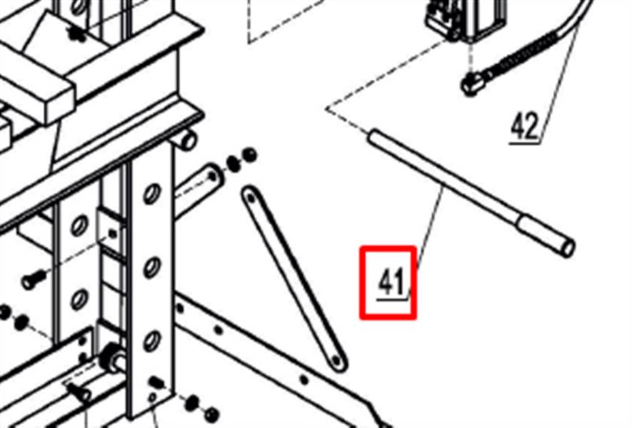 Ручка для N3650AL NORDBERG N3650AL#41