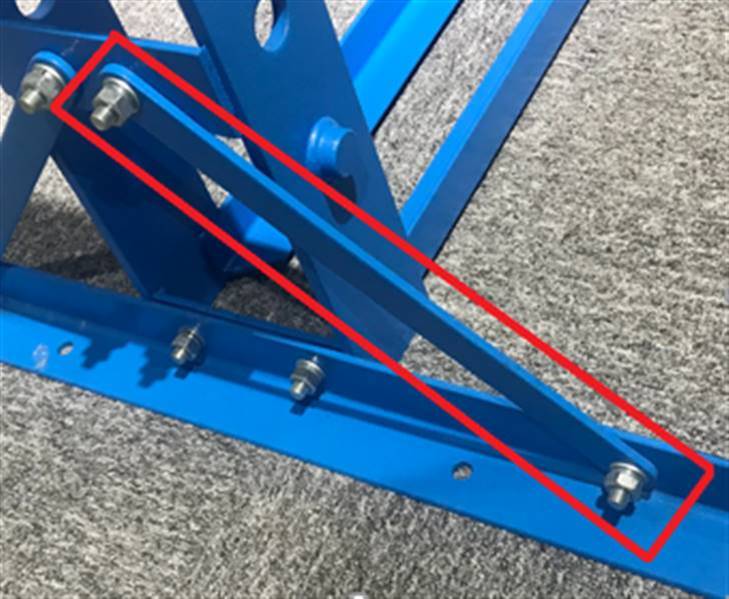 Упор рамы для N3612F/N3620FL NORDBERG N3620FL#SUPPORT